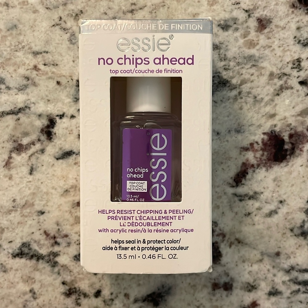 essie No Chips Ahead Top Coat